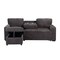 Global Furniture Usa Transitional Fabric U0203 Dark Grey Pull Out Sofa Bed 5043 - alternate 5